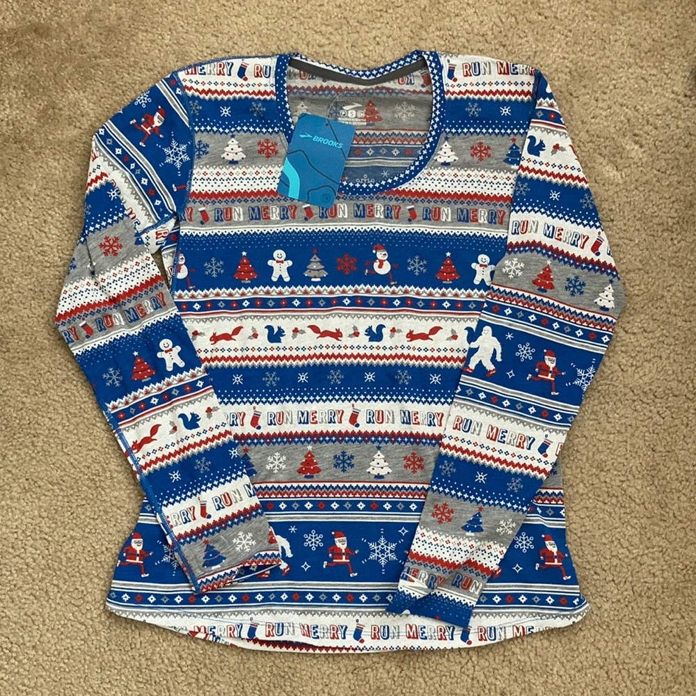 NWT Brooks Distance Long Sleeve - Small